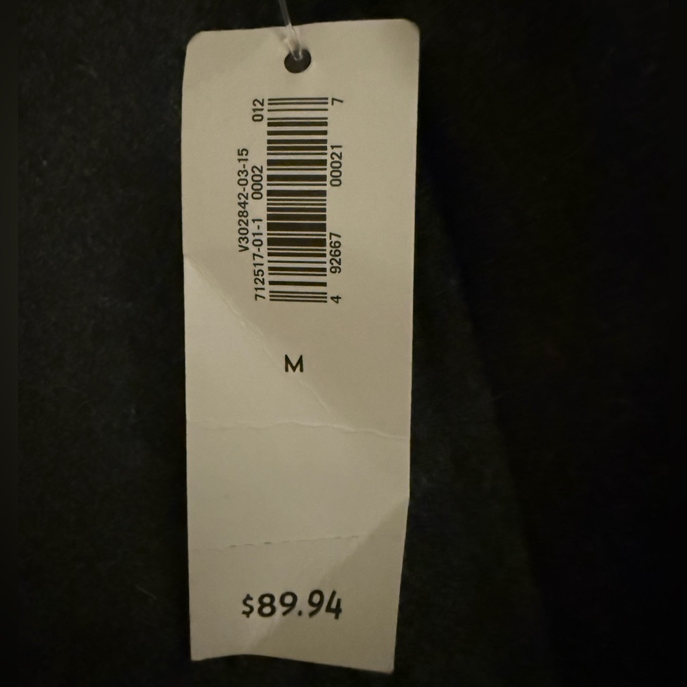 NWT Old Navy Men’s Double Breasted Pea Coat Gray Size M - Picture 9 of 9